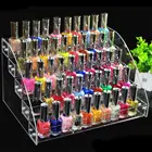 Прозрачная акриловая подставка для маникюра, многослойный держатель для лака, органайзер для инструментов, стеллаж для хранения