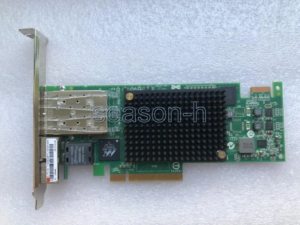 

IBM EN0H 74Y3518 00E9267 2B93 4-Port PCIe2 (2x 10Gb FCoE, 2x 1GbE RJ45) Adapter network card