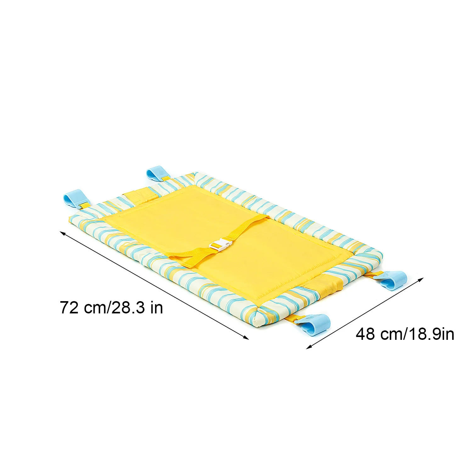 

Baby Kids Diaper Changing Tables Dresser Top For Best Infant Diaper Change Non-Skid Bottom Safety Strap Adjustable