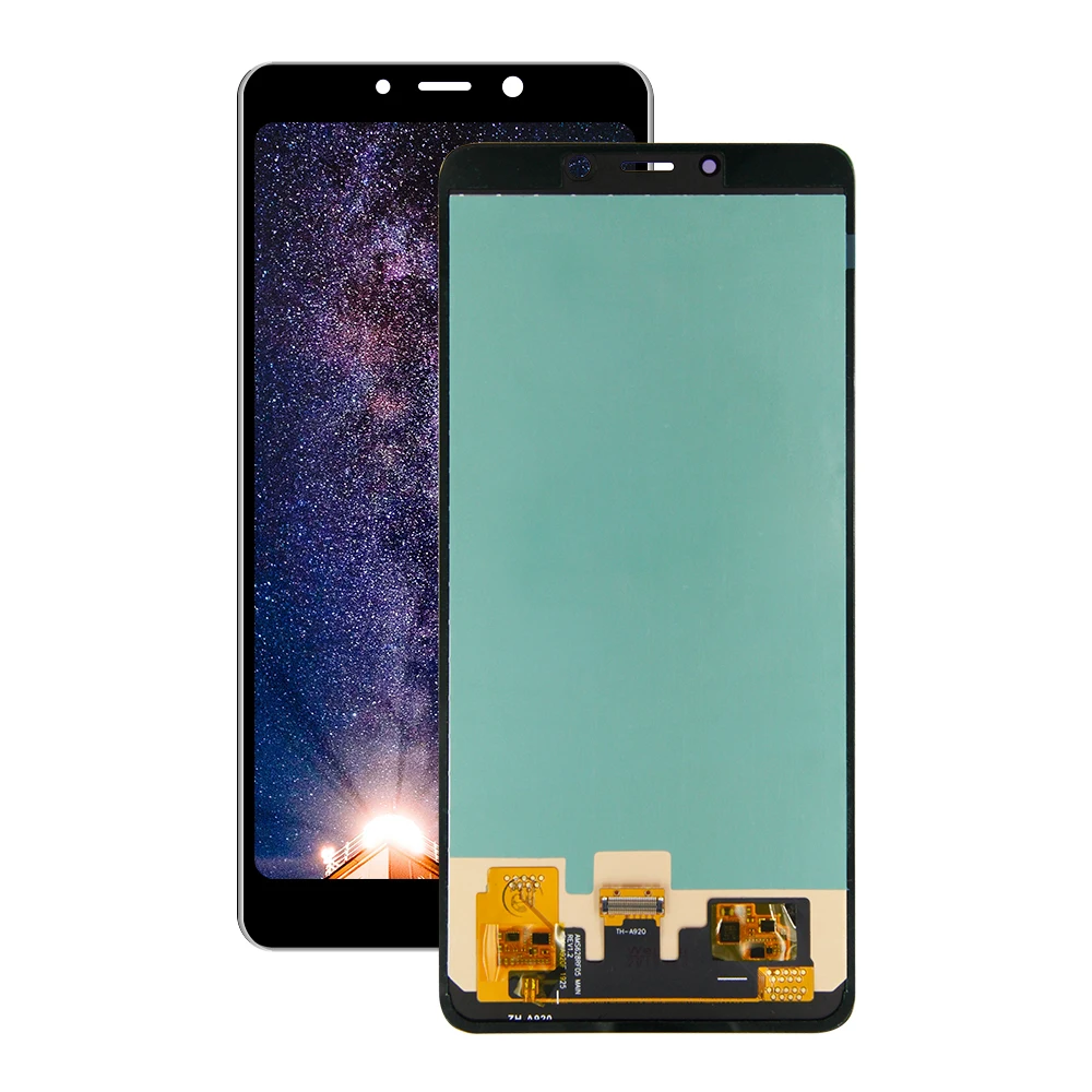 Amoled для samsung Galaxy A8 A920 SM-A920F/DS дисплей экран дигитайзер сенсорная панель стекло сенсор сборка Запасная часть