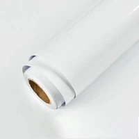 pearl white diy vinyl self adhesive peel stick in rolls for furniture renovation kitchen cabinet waterproof wallpaper