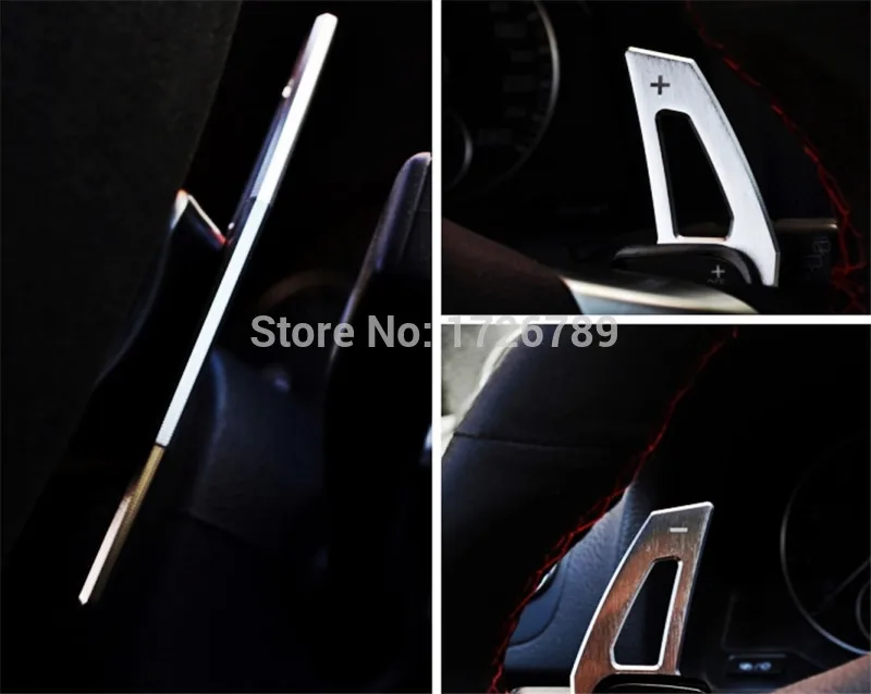 2 шт. серебристые переключатели на руль для Volkswagen VW Golf 6 MK6 Jetta GTI R SCIROCCO R20 R36 CC|dsg