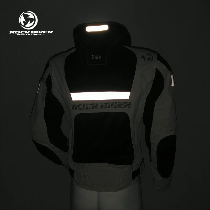 Анти падение Водонепроницаемая мужская куртка мотоциклетная внедорожная