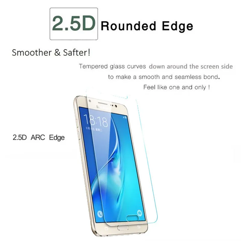 Закаленное стекло для samsung galaxy J2, J3, J4, J6, J7, J8,, Защита экрана для samsung A5, A6, A7, A8 Plus, защитная пленка для телефона