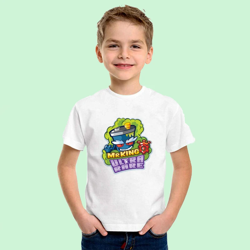 2020 New Kids Boys T Shirt Super Zings Figurka OUTLAW CLINT Superzings Serie 5 Toddler Girls Tops T-shirts Children's Clothing | Мать и