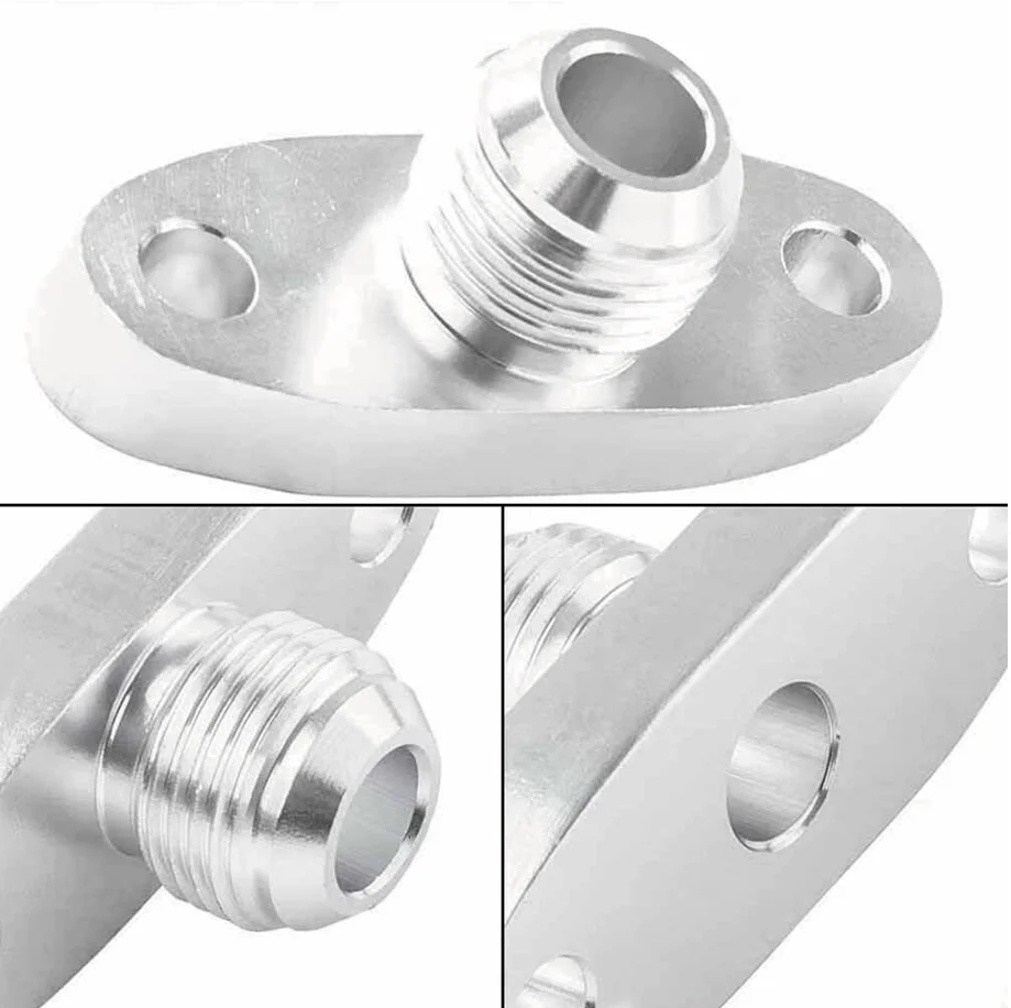 Для слив масла из турбины Выходной фланец комплект адаптера Женский AN10 1/2 NPT