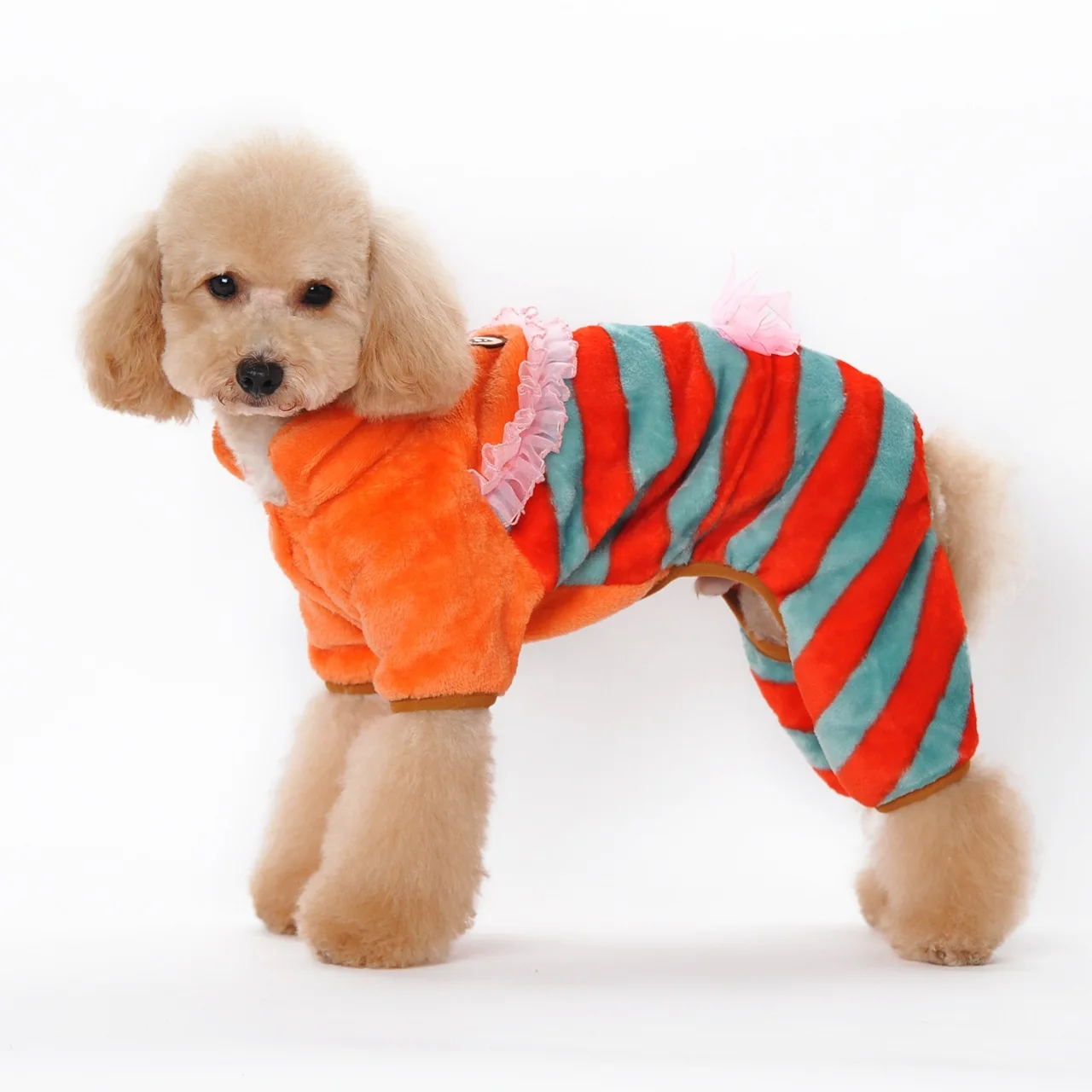 Одежда для собак зимняя Коралловая бархатная одежда домашних животных Пижама