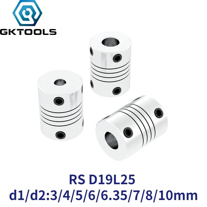 

1pcs 5x8mm CNC Motor Jaw Shaft Coupler 5mm To 8mm Flexible Coupling OD 19x25mm wholesale Dropshipping 3/4/5/6/6.35/7/8/10mm