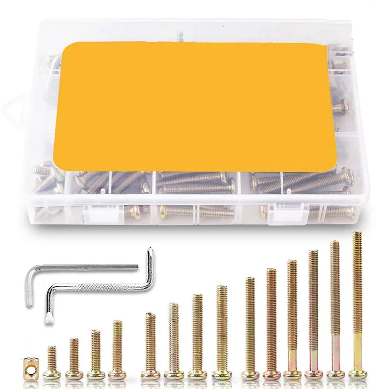 Винты для кроватки болты гайки комплект с шестигранной головкой винты