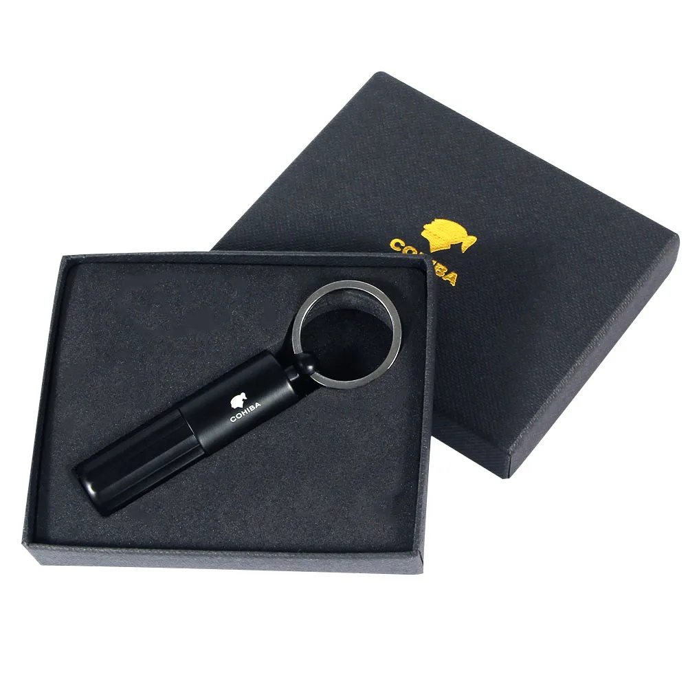 COHIBA перфоратор для сигар металлический портативный 2 вырезанный диаметр