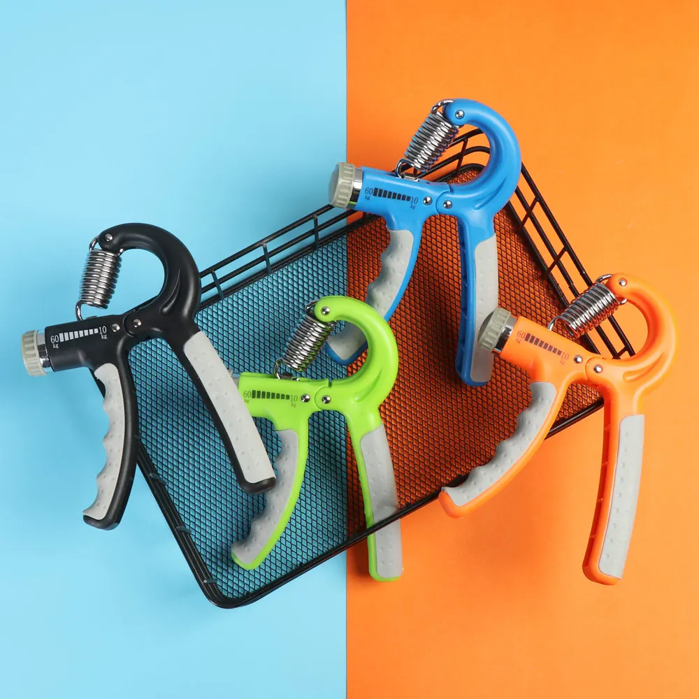 1 шт. 10-60 кг Регулируемая рукоятка силовая тренажер для рук кисти предплечья