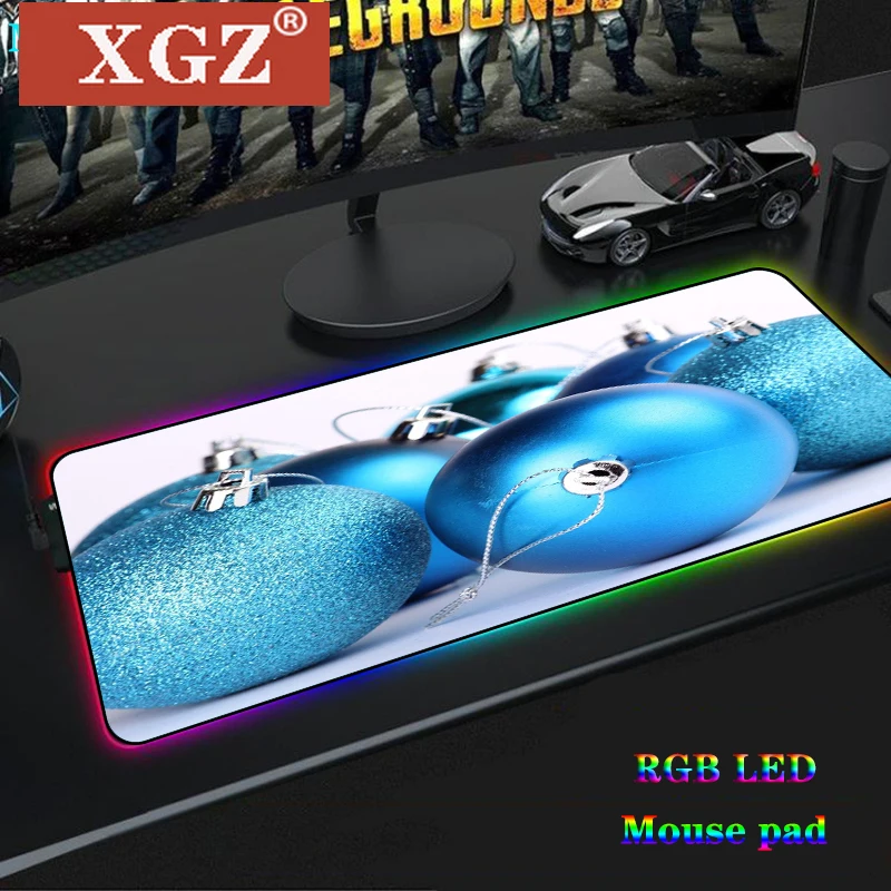 XGZ компьютерный игровой плеер Мышь большой RGB карта мира настольная лампа