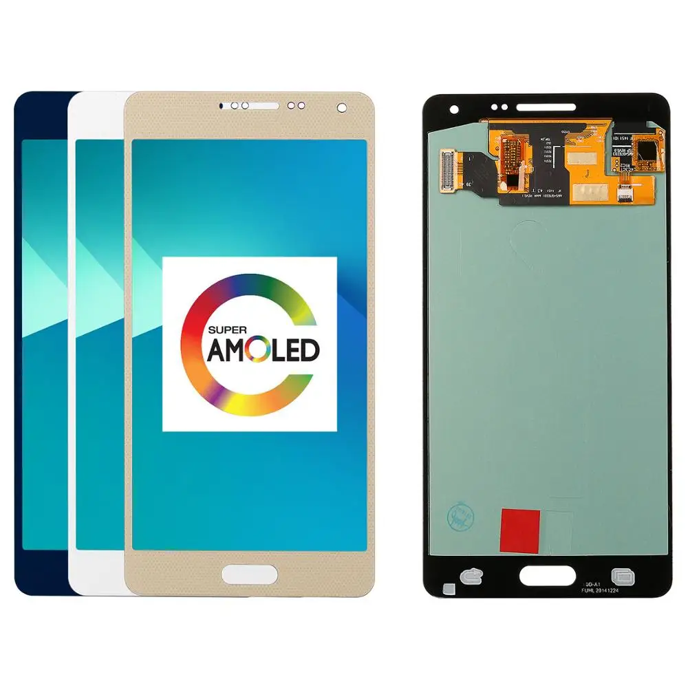 Супер AMOLED LCD 5 0 дюймов для Samsung Galaxy A5 2015 A500 A500F A500FU A500H A500M ЖК дисплей + сенсорный