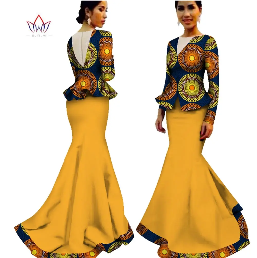 Женское платье с длинным рукавом V-образным вырезом и юбкой | Тематическая одежда