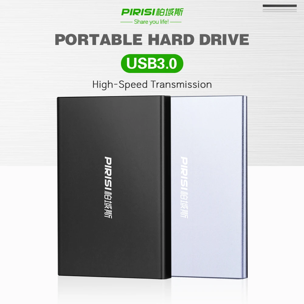 Внешний жесткий диск 2 5 дюйма HDD 500G Портативный usb HD для ПК/Mac Plug and play