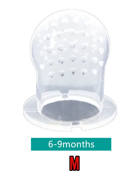nipple M Соска для кормления детей с изображением кролика из мультфильма, соска для кормления детей, соска для кормления фруктов - Цвет: nipple M