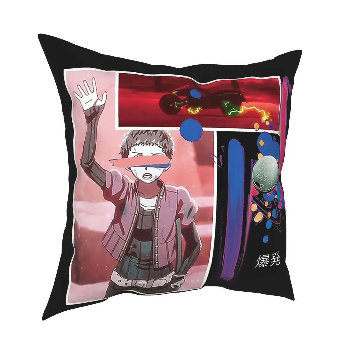 

Akudama диск KANSAIS взрыв V2 маска оригинальные накидки на подушки, Декоративные диванные подушки Чехол для дивана дома