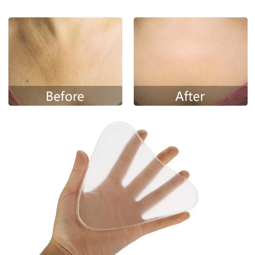 

Silicone Bra Chest Neck Lifting Pads Anti-wrinkle Invisible Breast Care Skin Tighten Lift Chest Triangle Anti aging Chest Pad