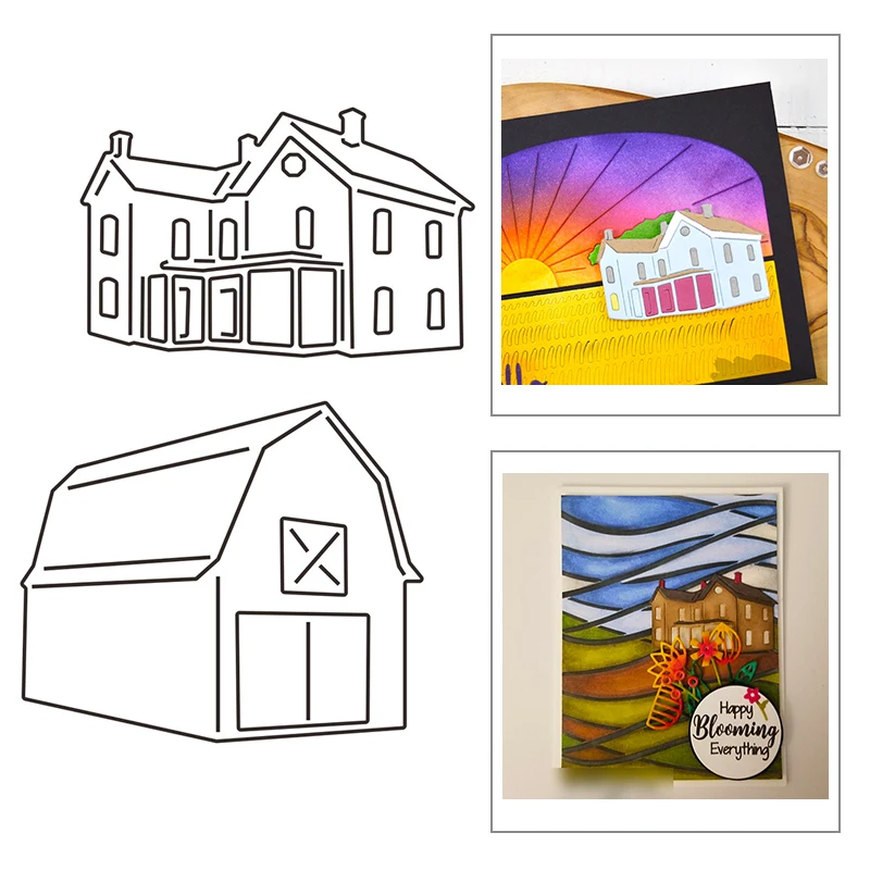 Металлические Вырубные штампы для изготовления пресс-форм дома фермы