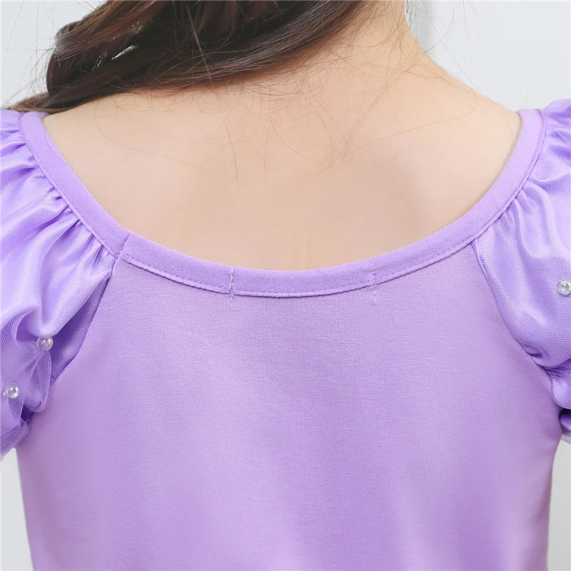 KLOGKIZ платье принцессы Софии для девочек детский костюм с пышными рукавами и