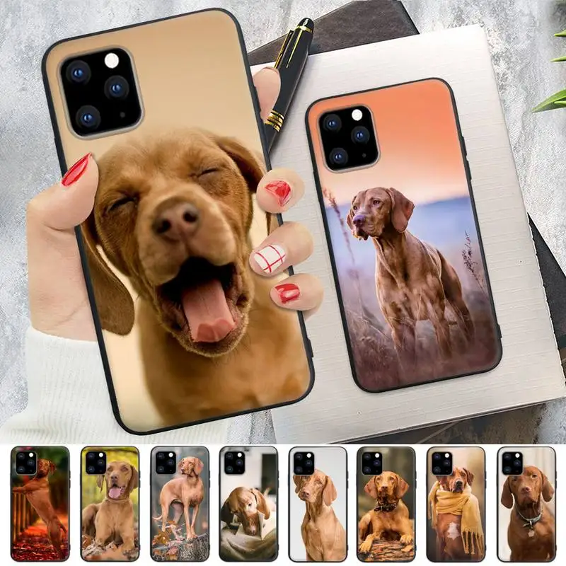 

Hungarian Vizsla Dog Phone Case For IPhone 13 Mini 12 11 Pro Max Xs X Xr 8 7 Plus Se 2020 Silicone Cover
