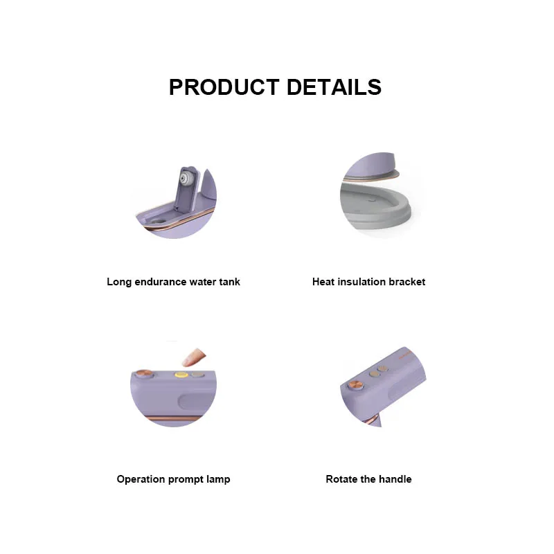 

1000W Handheld Steam Iron Electric Garment Steamer Hanging Ironing Home Travel Clothes Ironing Machine 6 Holes For Steam 220V
