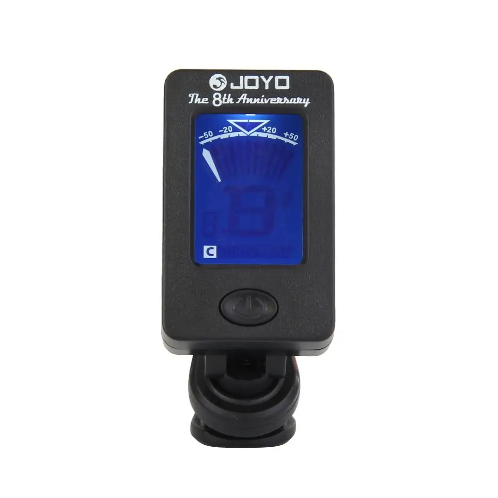 JOYO JT-01 портативный мини бас гитара с зажимом тюнер скрипка укулеле народная