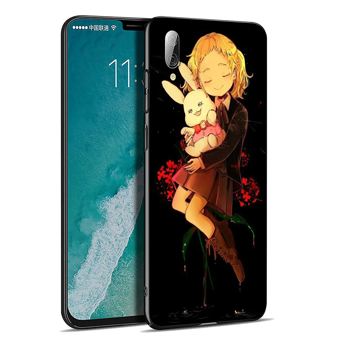 Мягкий силиконовый чехол для телефона обетованный в стиле аниме Neverland Xiaomi Redmi Note 8