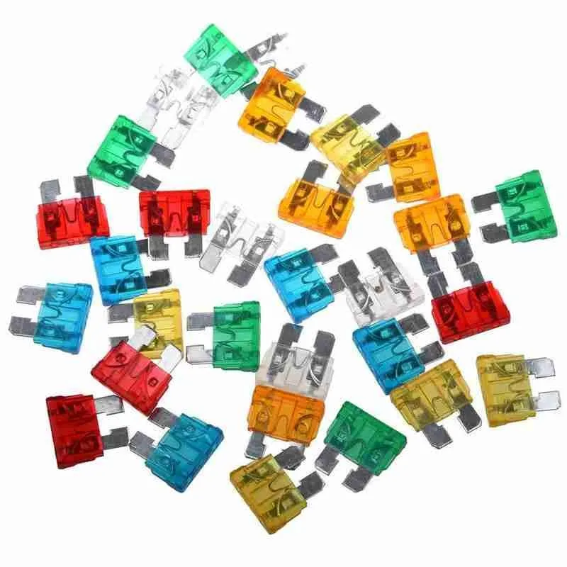 

Car Fuses 2A 3A 5A 7.5A 10A 15A 20A 25A 30A 35A Amp Auto Assortment Blade Clip Truck L with Set Fuse Box Type P8R0