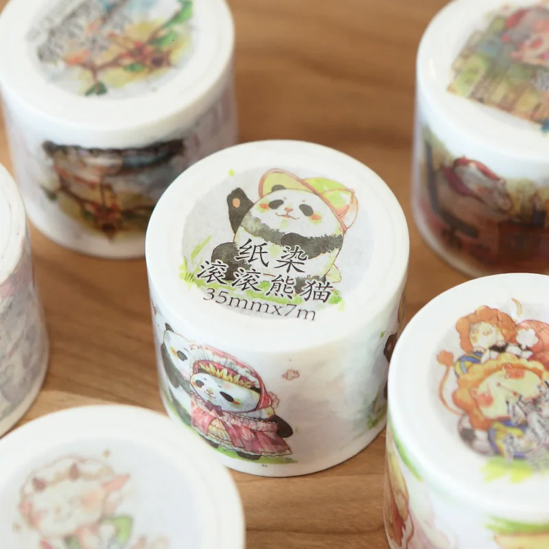 1 шт. Милая мультяшная маскирующая лента kawaii клейкая лента васи Скрапбукинг наклейки для украшения школьные канцелярские принадлежности 024051