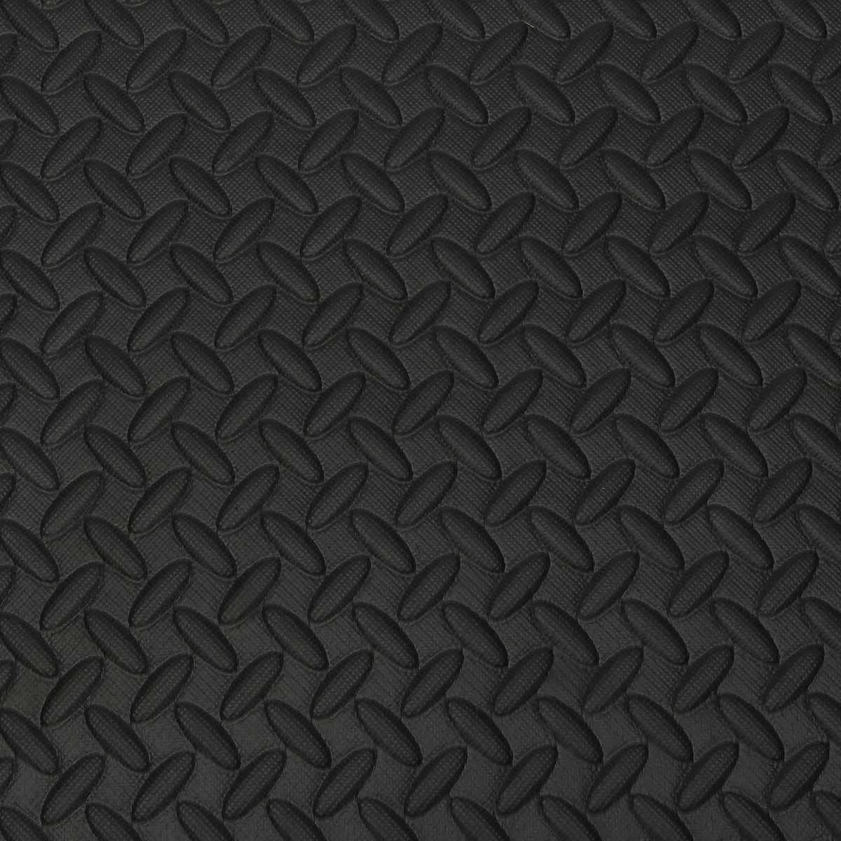 

100x200cm NBR Exercise Mat Gym Fitness Equipment For Treadmill Bike Protect Floor Mat Running Machine Shock Absorbing Pad Black