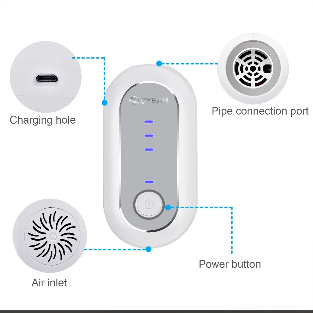 MOYEAH Cpap очиститель дезинфицирующее средство | сипап apap Bipap машина дезинфектор стерилизатор чистящий набор для респирационной трубки и маски