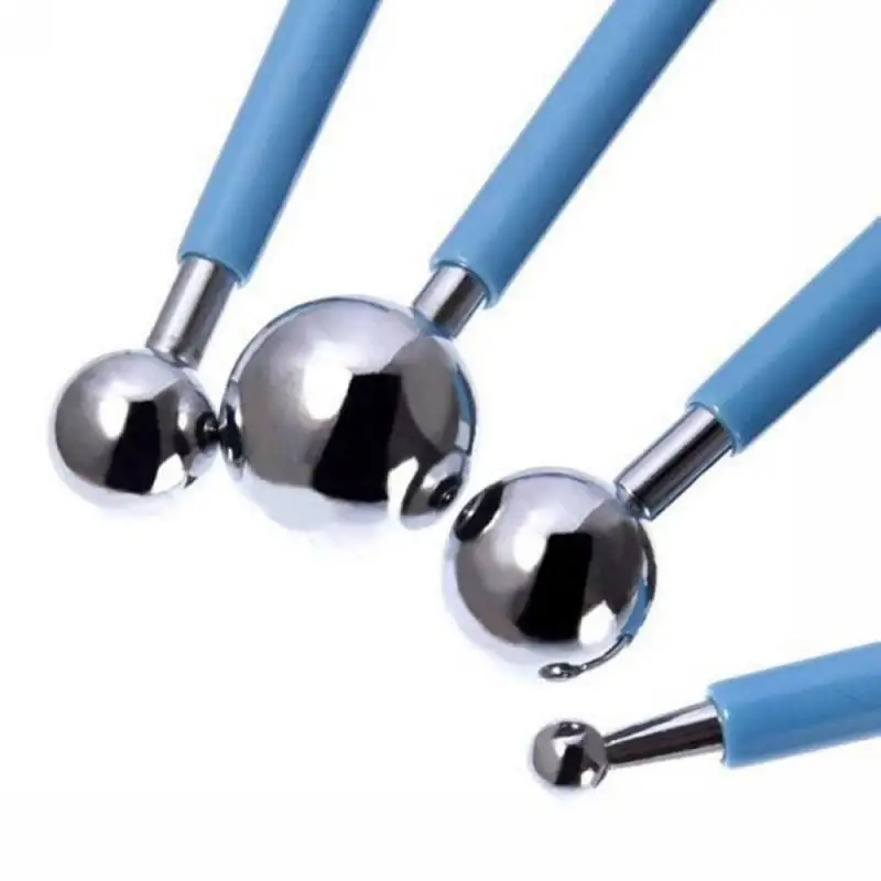 4-частый Набор для вырезания тортов из фонданта и сахарных цветов Sculpture Shaping Baking DIY Tools Mold Kitchen Cocina Knife Garden on