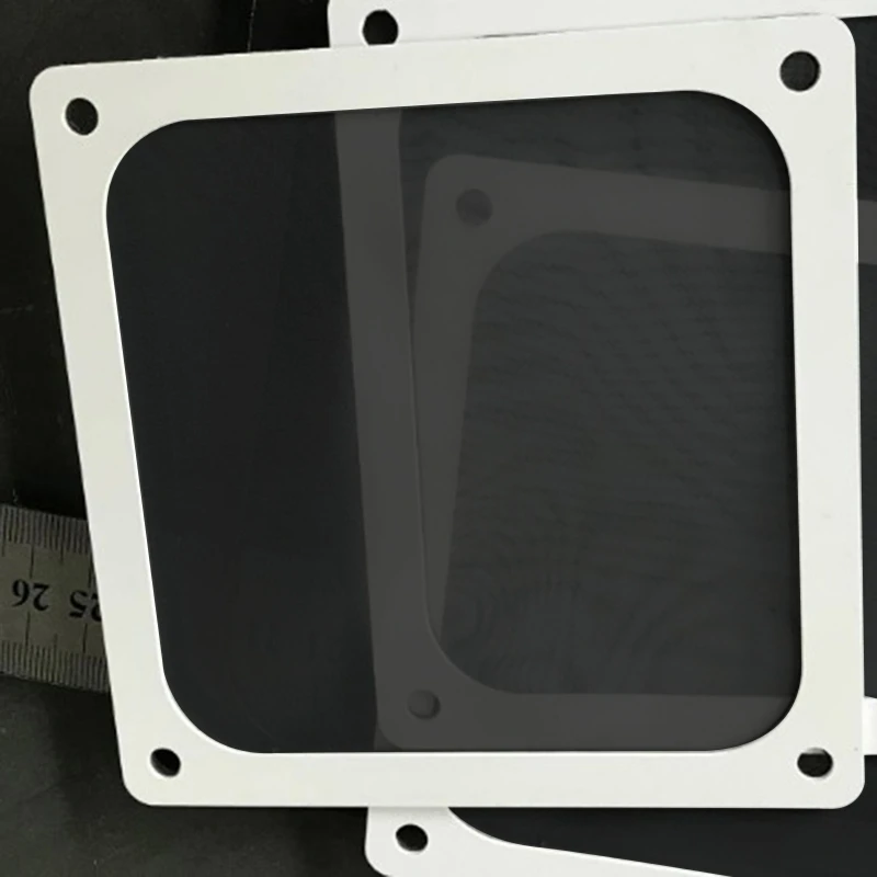 70-140mm PVC Магнитный фильтр от пыли сетчатая решетка с отверстием для охлаждающих аксессуаров корпуса ПК
