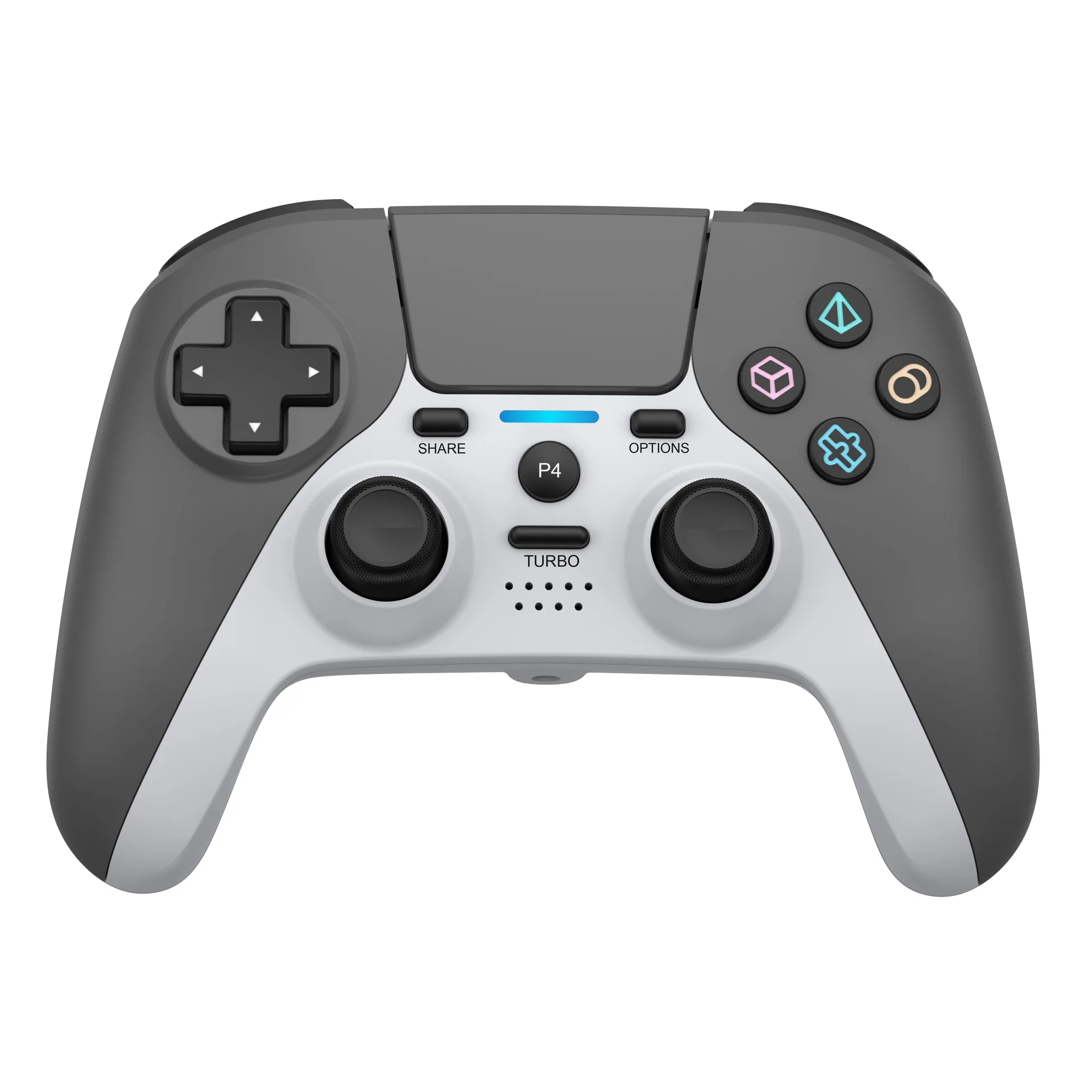Беспроводной игровой Bluetooth-Контроллер 12 цветов для консоли PS4 вибрирующий