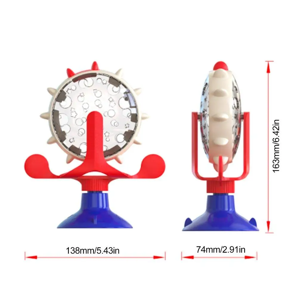 

Interactive Treat Leaking Toy for Small Dogs Original Slow Dog Feeder Funny Dog Wheel Pet Products Accessories for Dropshipping