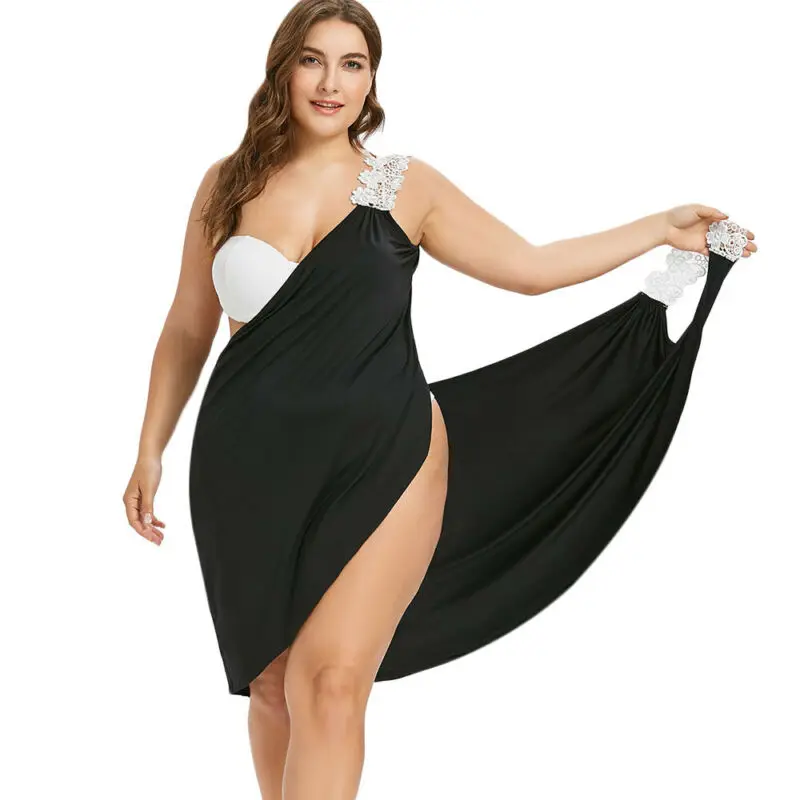 Женский летний купальник шарф Пляжная накидка женское платье макси Пляжное