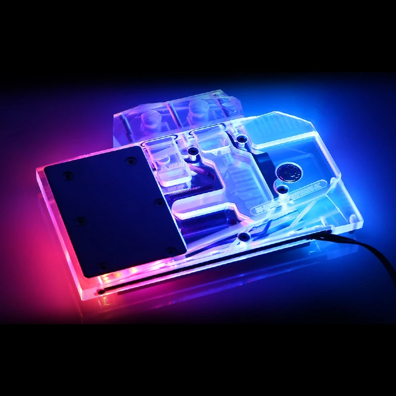 Водный блок Bykski GPU для INNO3D RTX 2070 TWIN X2 2060 супервидеокарта с охлаждением кулер VGA