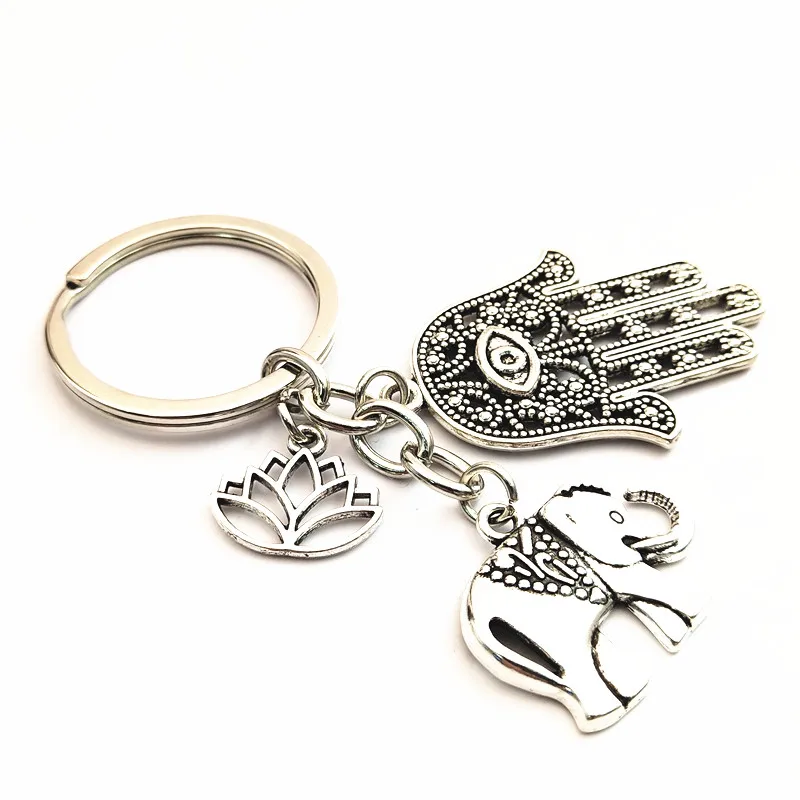 1 шт. ЭТНИЧЕСКИЕ брелки для ключей уникальный подарок в богемном стиле брелок с