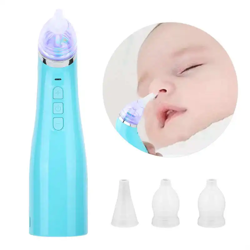 

Kids Nasal Aspirator Electric Nose Cleaner Newborn Baby Care Sucker Cleaner Sniffling Equipment Safe Hygienic Nose Aspirator