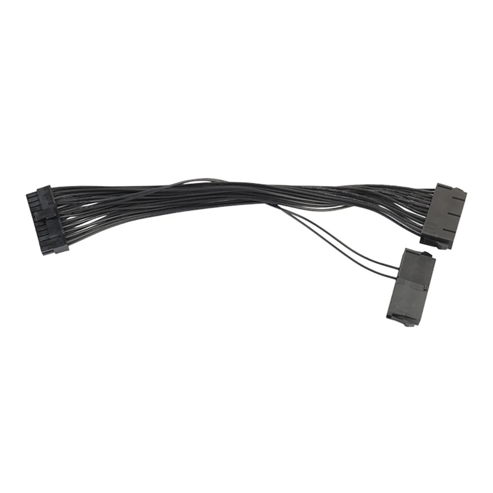 Кабель удлинитель с двумя блоками питания 30 см 24 контакта штекер