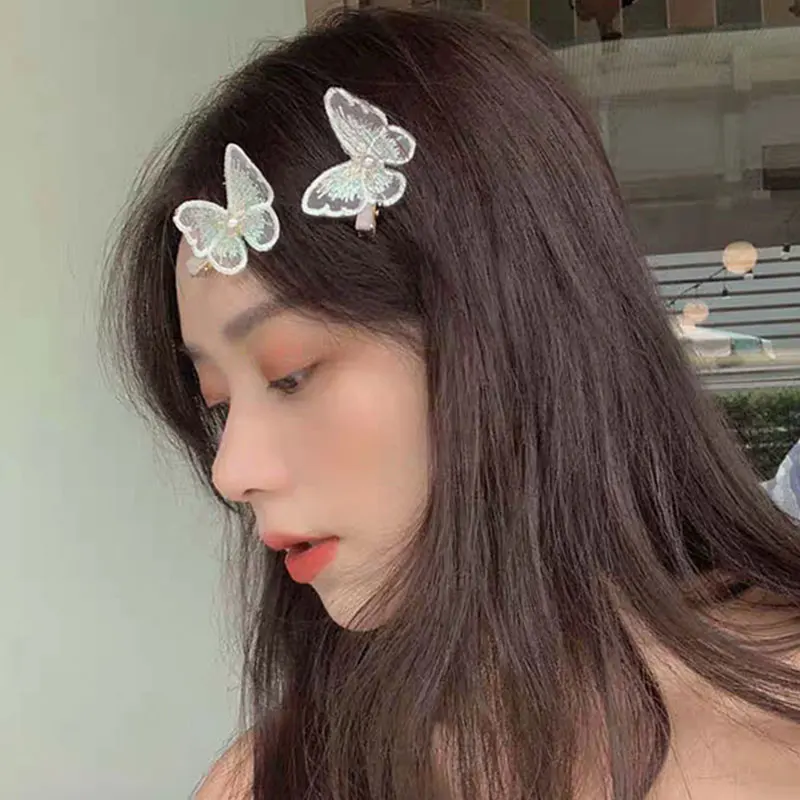 Женская жемчужная заколка повязка на голову украшение для волос девочек Милая