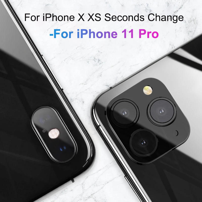 Для iPhone X XS Mac Seconds Change To 11 PRO MAX наклейка на объектив камеры для Роскошный