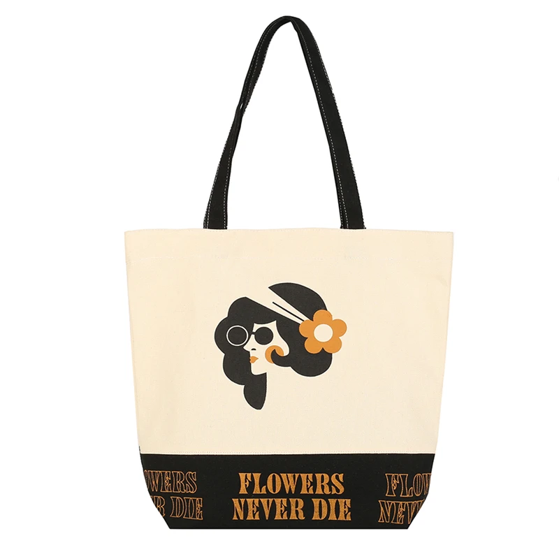 

Fashion designer Boutique Shoulder Bags Retro Casual Women Totes Shopping Bag Female canvas large Handbag for Women