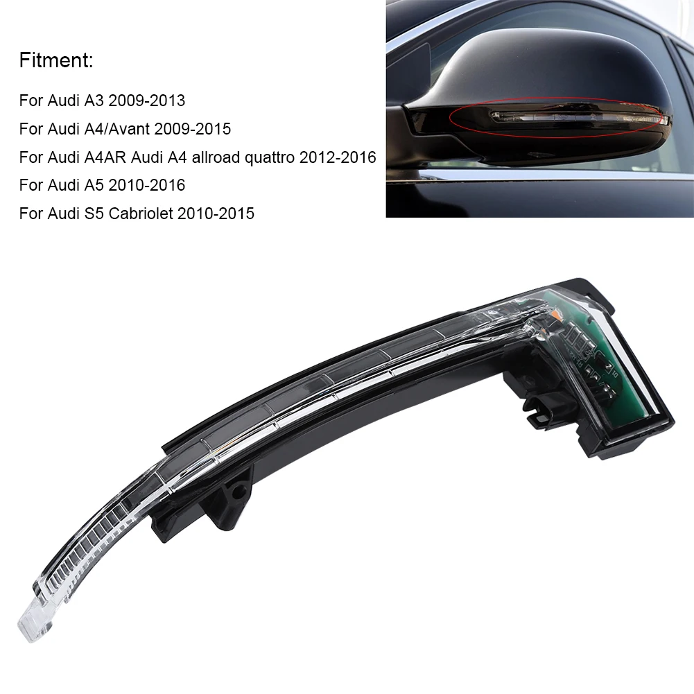

Left Wing Mirror Indicator Turn Signal Light Lamp for Audi A4 Q3 8K0 949 101