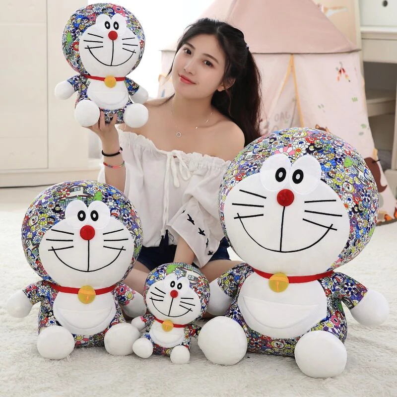 

Мультфильм аниме плюшевые Doraemon Jingle кошка подушка плюшевые игрушки PP хлопок наполнение домашнего интерьера кулон украшение комнаты подарок
