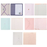 5 sets lovely writing stationery paper creative a5 letter paper envelopes set