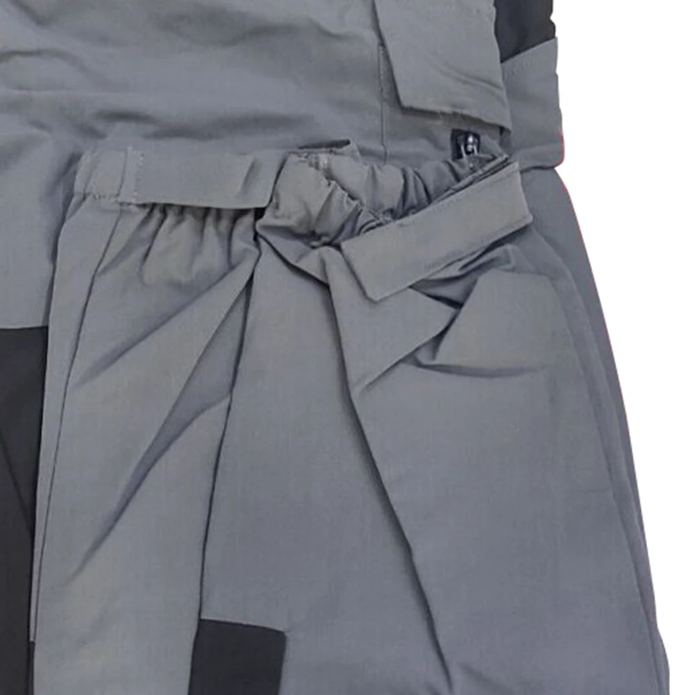 Брюки-карго мужские с множеством карманов модные длинные спортивные штаны для