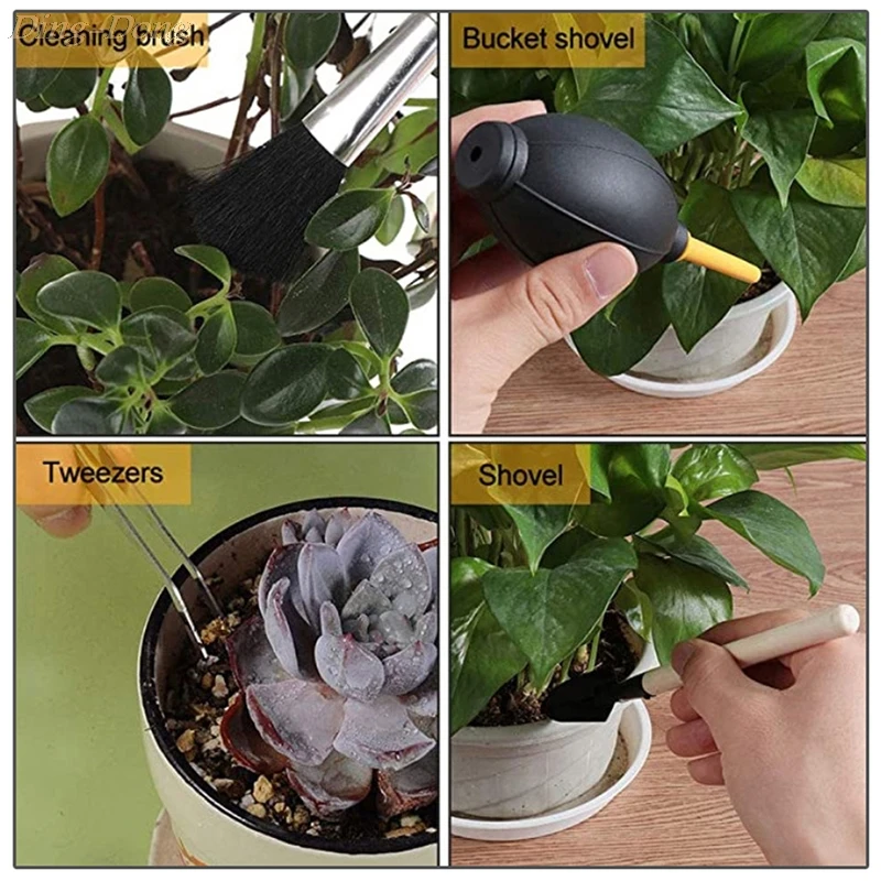 14 шт./компл. миниатюрные садовые ручные инструменты для пересадки на открытом