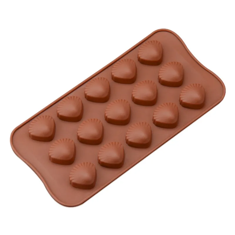 Силиконовые 15 полости Камея оболочки формы для шоколада сахара лотки с формами
